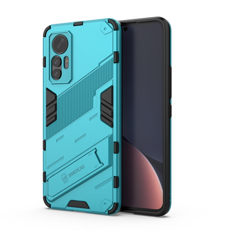 For Xiaomi 12 Lite Punk Armor PC + TPU Phone Case with Holder