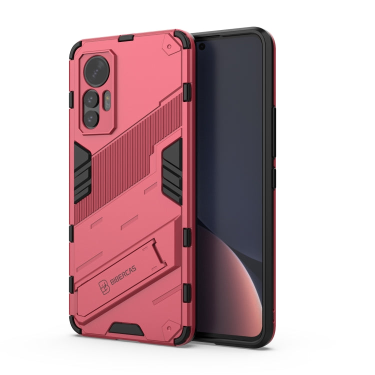 For Xiaomi 12 Lite Punk Armor PC + TPU Phone Case with Holder
