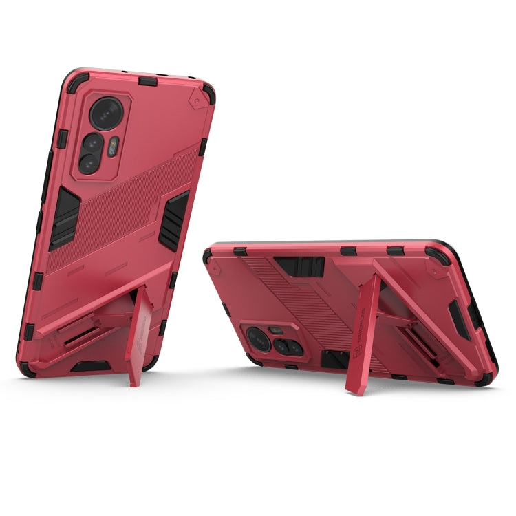 For Xiaomi 12 Lite Punk Armor PC + TPU Phone Case with Holder