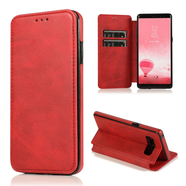 For Samsung Galaxy Note8 Card Slots Flip Leather Phone Case