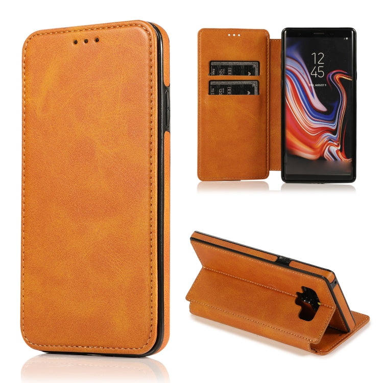 For Samsung Galaxy Note9 Card Slots Flip Leather Phone Case