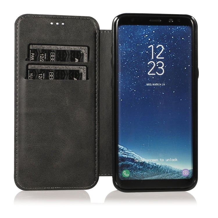 For Samsung Galaxy S8 Card Slots Flip Leather Phone Case