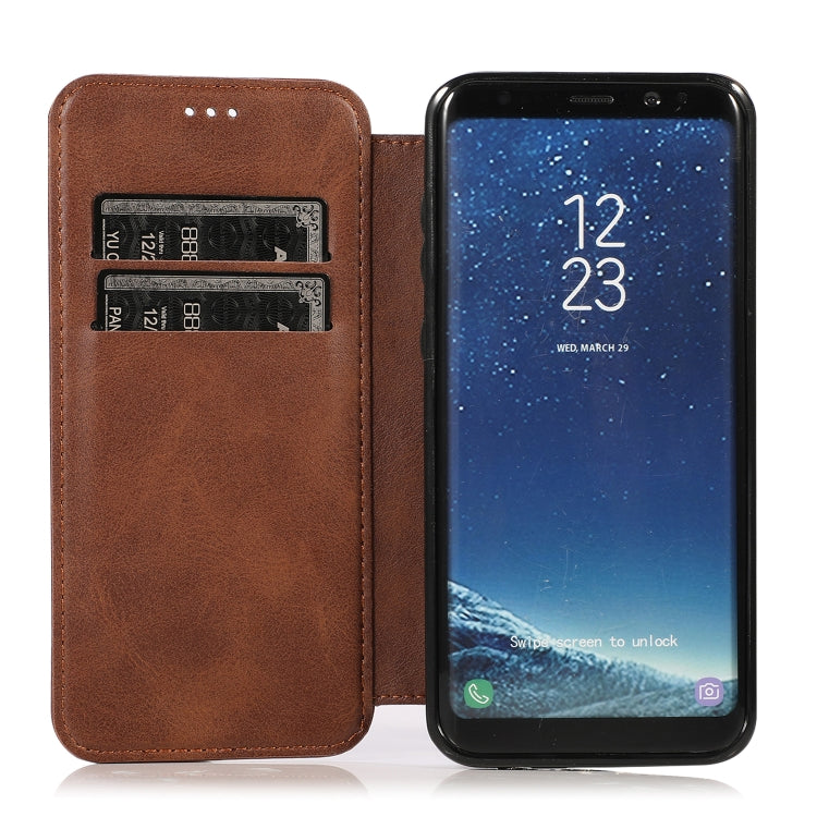 For Samsung Galaxy S8 Card Slots Flip Leather Phone Case