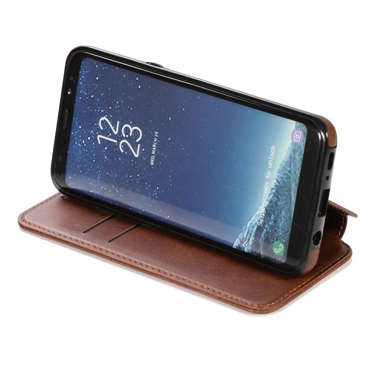 For Samsung Galaxy S8 Card Slots Flip Leather Phone Case