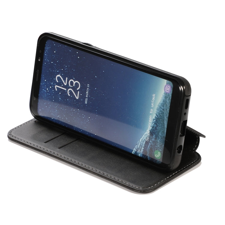 For Samsung Galaxy S8+ Card Slots Flip Leather Phone Case
