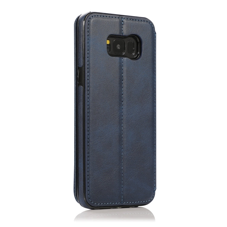 For Samsung Galaxy S8+ Card Slots Flip Leather Phone Case