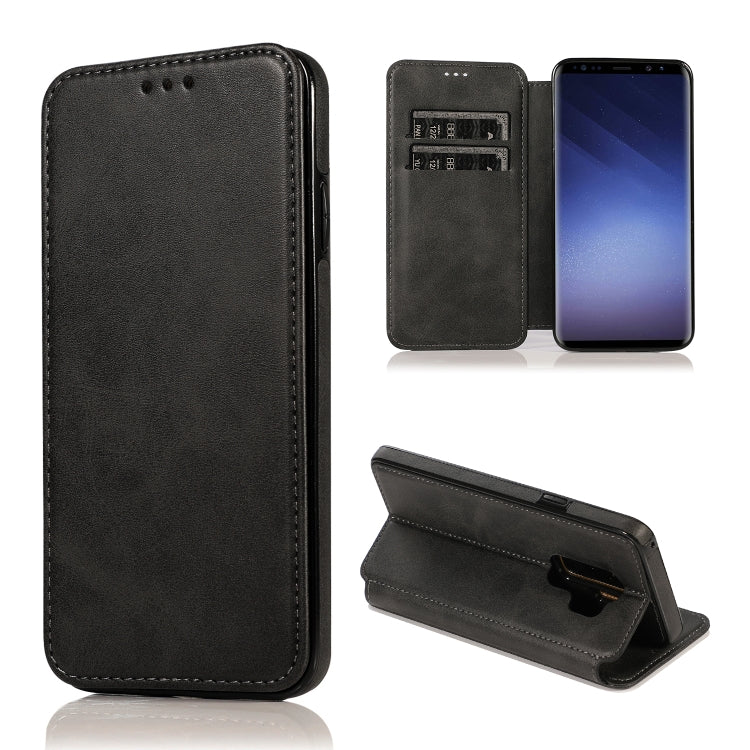 For Samsung Galaxy S9 Card Slots Flip Leather Phone Case