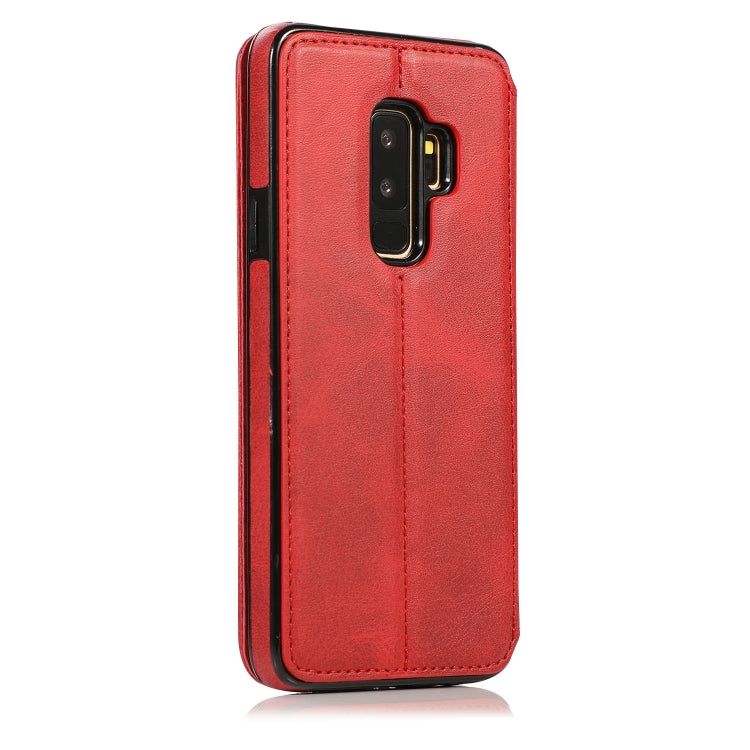 For Samsung Galaxy S9 Card Slots Flip Leather Phone Case