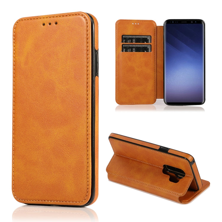 For Samsung Galaxy S9 Card Slots Flip Leather Phone Case