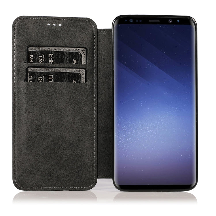 For Samsung Galaxy S9+ Card Slots Flip Leather Phone Case