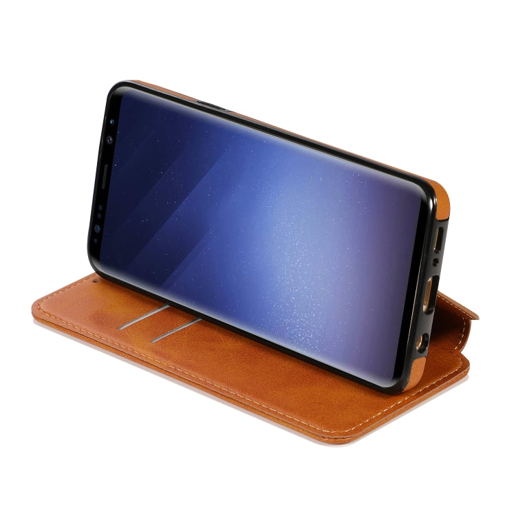 For Samsung Galaxy S9+ Card Slots Flip Leather Phone Case