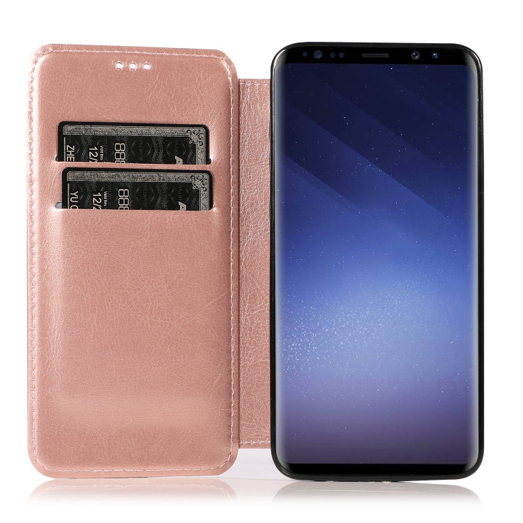 For Samsung Galaxy S9+ Card Slots Flip Leather Phone Case