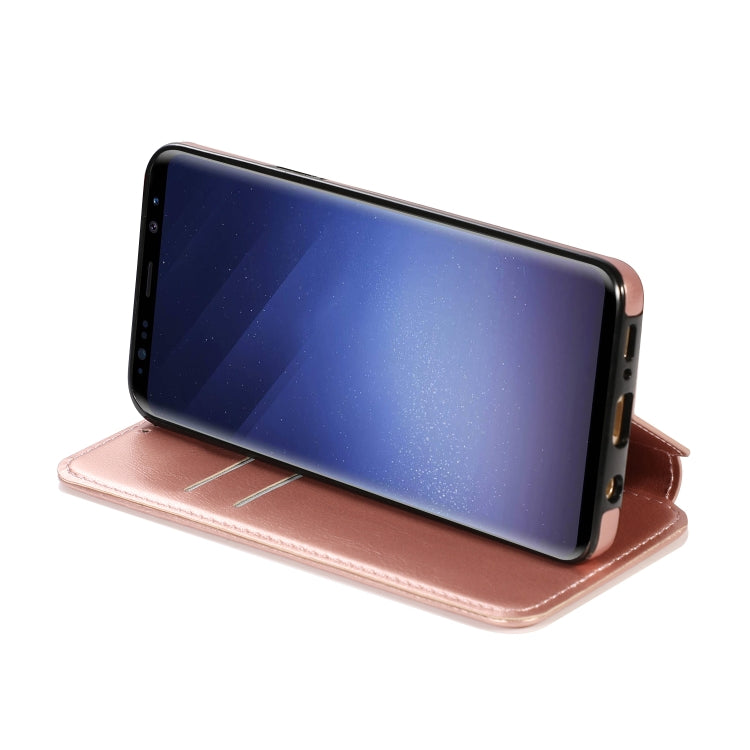 For Samsung Galaxy S9+ Card Slots Flip Leather Phone Case