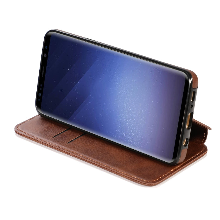 For Samsung Galaxy S9+ Card Slots Flip Leather Phone Case