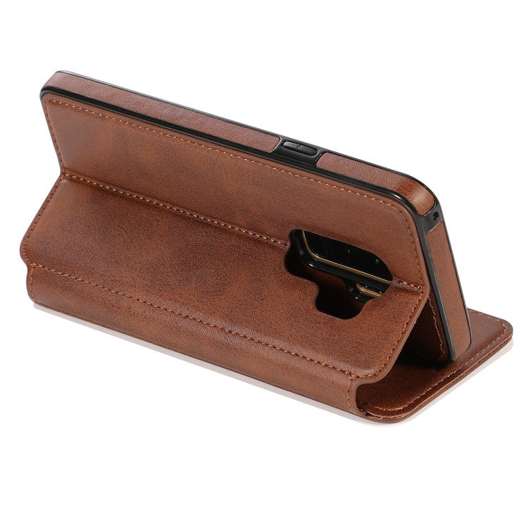 For Samsung Galaxy S9+ Card Slots Flip Leather Phone Case