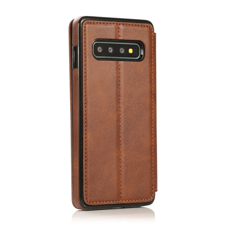 For Samsung Galaxy S10 Card Slots Flip Leather Phone Case