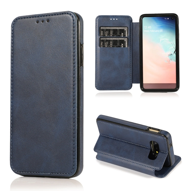 For Samsung Galaxy S10e Card Slots Flip Leather Phone Case