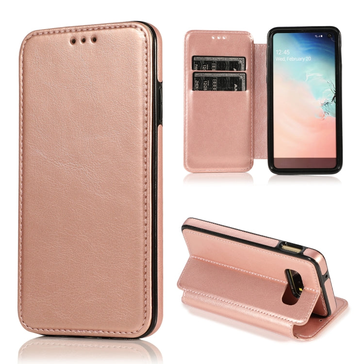 For Samsung Galaxy S10e Card Slots Flip Leather Phone Case