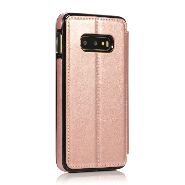 For Samsung Galaxy S10e Card Slots Flip Leather Phone Case