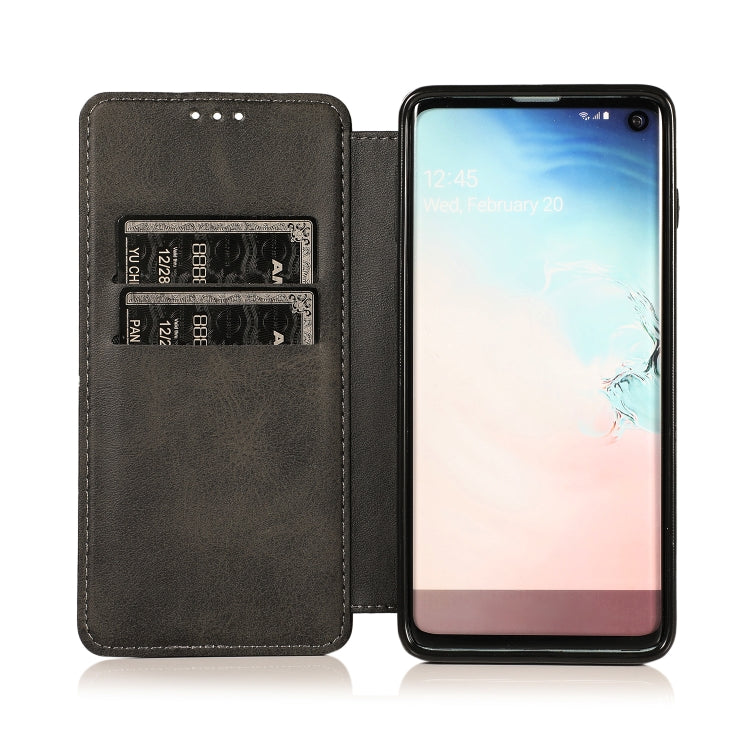 For Samsung Galaxy S10+ Card Slots Flip Leather Phone Case