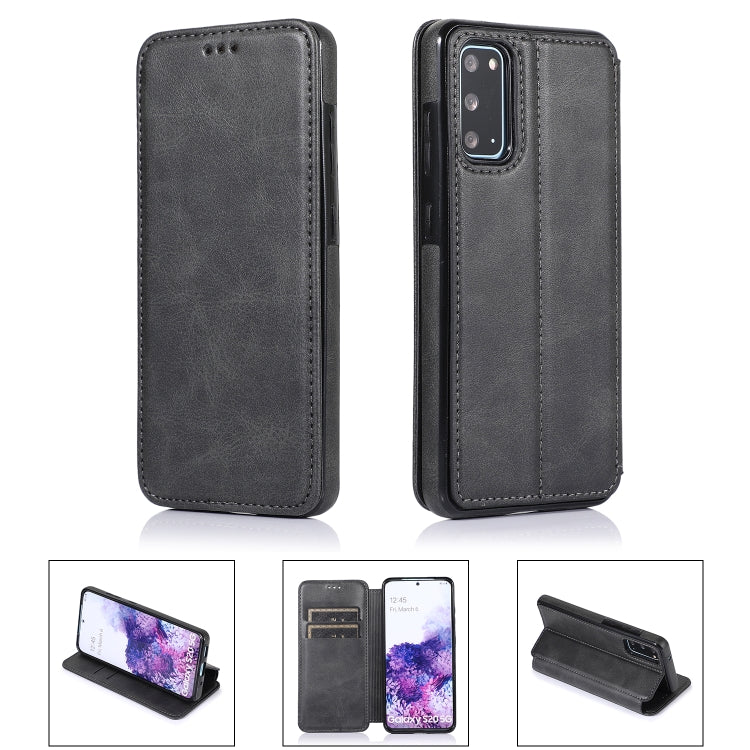 For Samsung Galaxy S20 5G Card Slots Flip Leather Phone Case