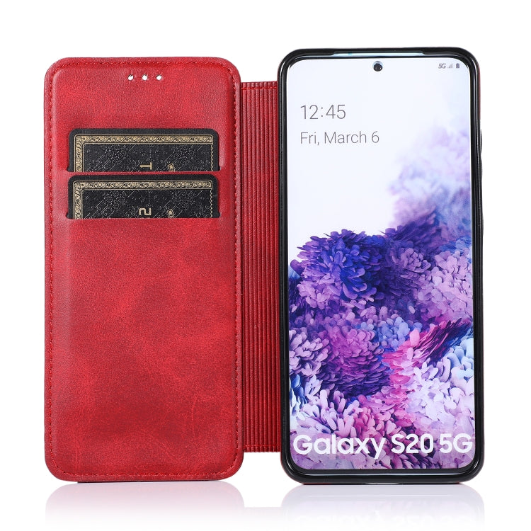 For Samsung Galaxy S20 5G Card Slots Flip Leather Phone Case