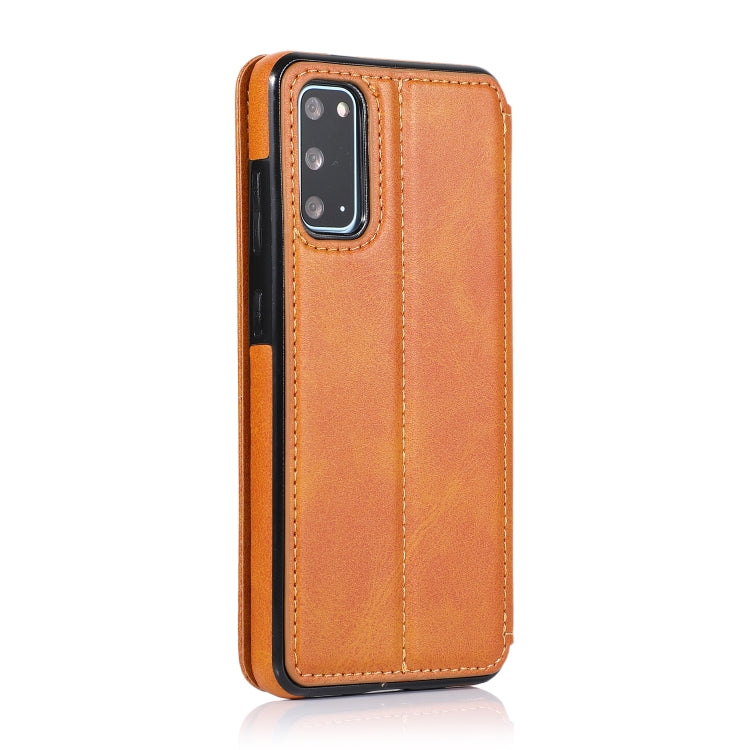 For Samsung Galaxy S20 5G Card Slots Flip Leather Phone Case