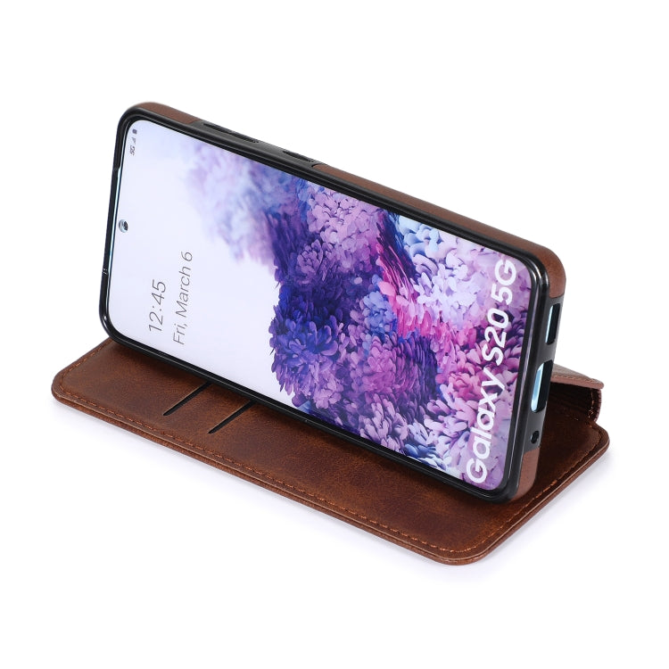For Samsung Galaxy S20 5G Card Slots Flip Leather Phone Case