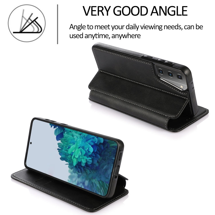 For Samsung Galaxy S21 5G Card Slots Flip Leather Phone Case