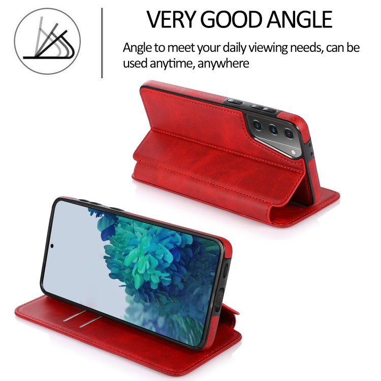 For Samsung Galaxy S21 5G Card Slots Flip Leather Phone Case