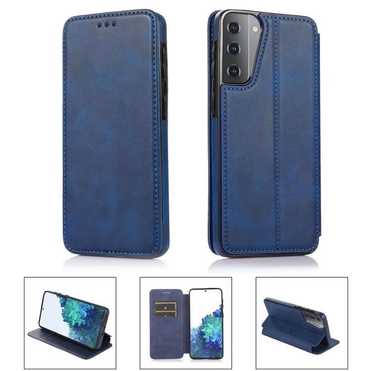 For Samsung Galaxy S21 5G Card Slots Flip Leather Phone Case
