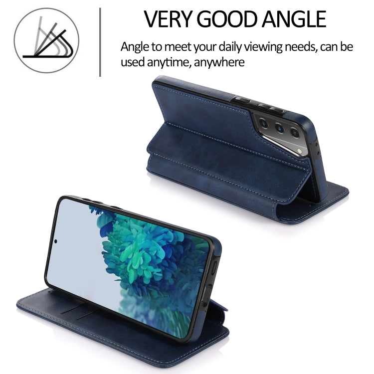 For Samsung Galaxy S21 5G Card Slots Flip Leather Phone Case