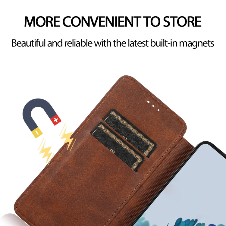 For Samsung Galaxy S21 5G Card Slots Flip Leather Phone Case