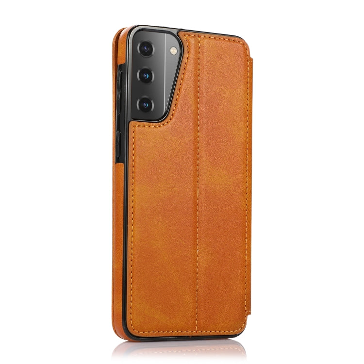 For Samsung Galaxy S21+ 5G Card Slots Flip Leather Phone Case
