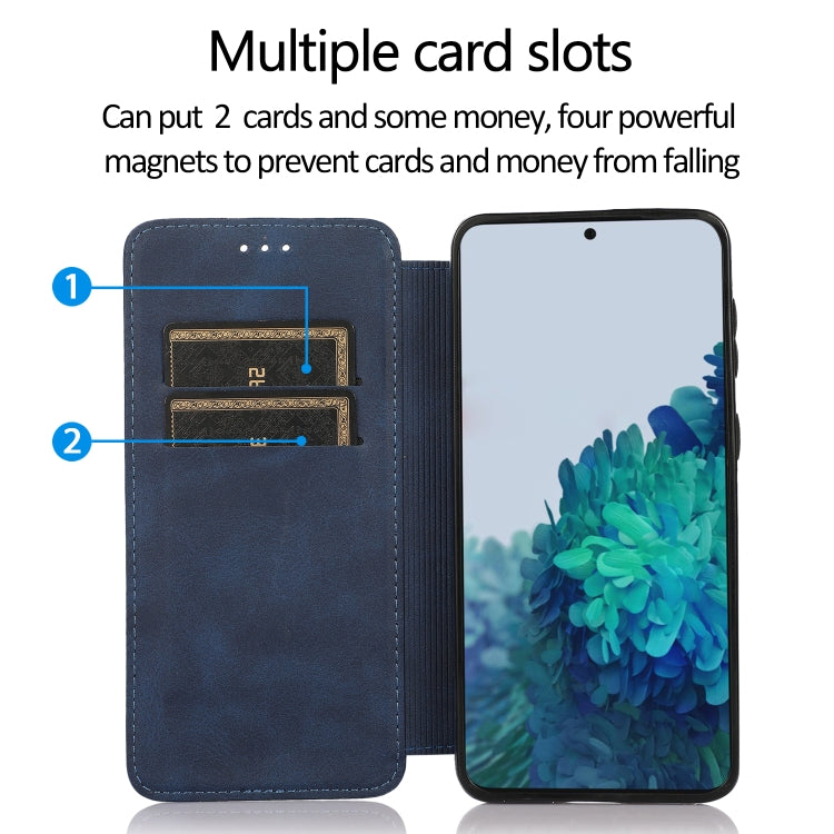 For Samsung Galaxy S21+ 5G Card Slots Flip Leather Phone Case