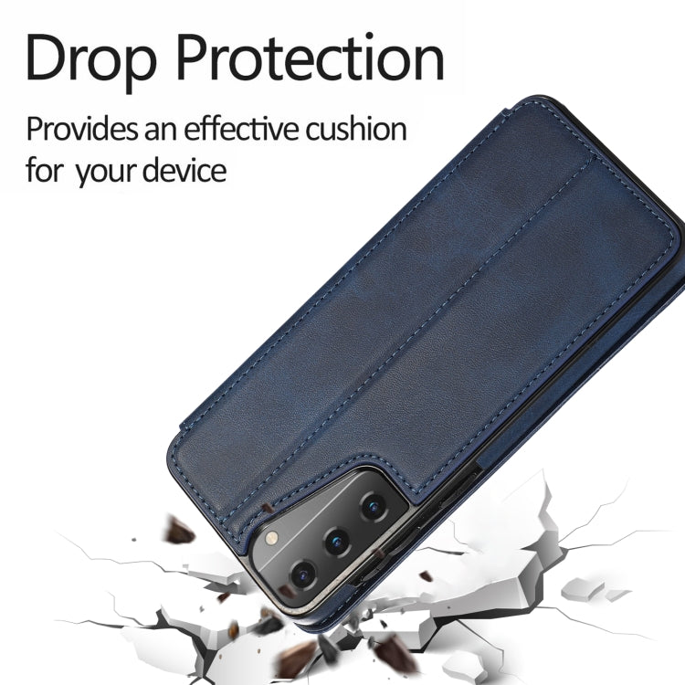 For Samsung Galaxy S21+ 5G Card Slots Flip Leather Phone Case
