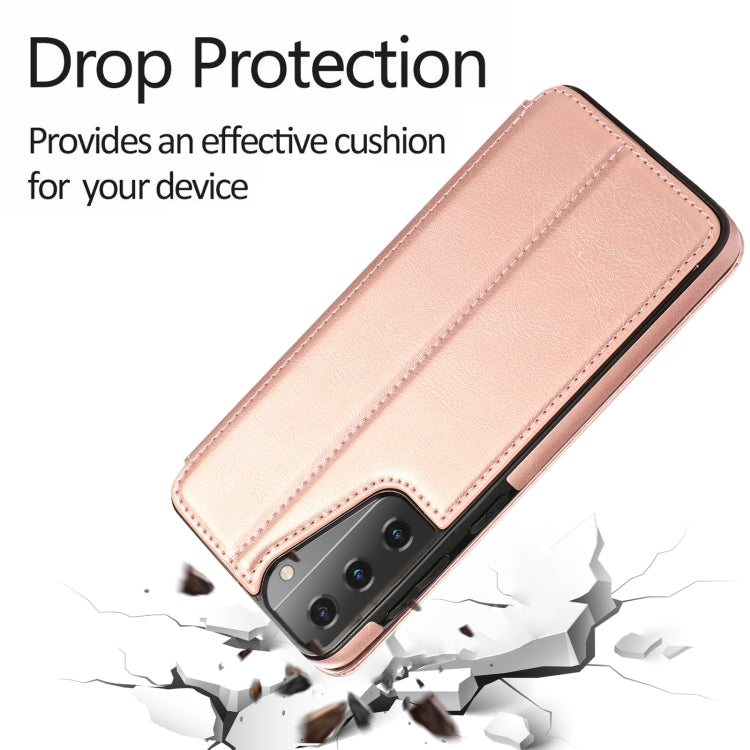 For Samsung Galaxy S21+ 5G Card Slots Flip Leather Phone Case