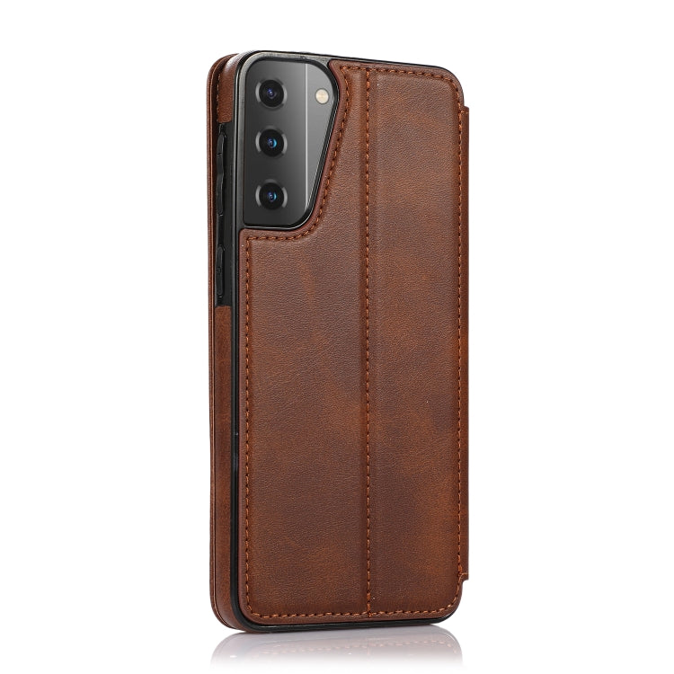 For Samsung Galaxy S21+ 5G Card Slots Flip Leather Phone Case