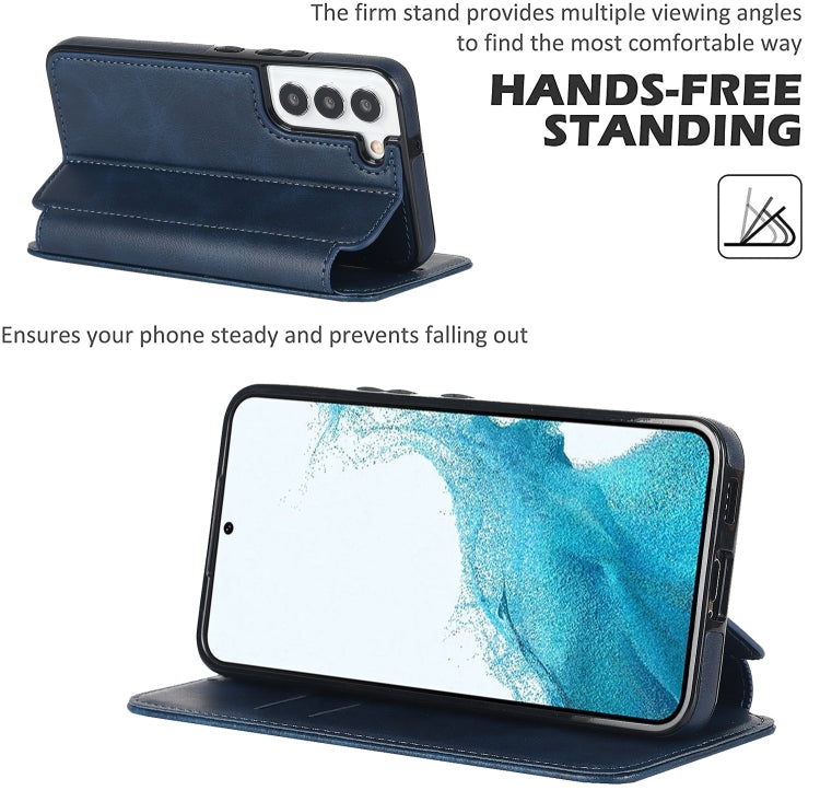 For Samsung Galaxy S22 5G Card Slots Flip Leather Phone Case