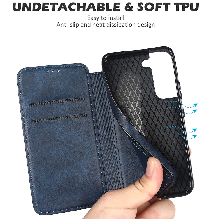 For Samsung Galaxy S22 5G Card Slots Flip Leather Phone Case