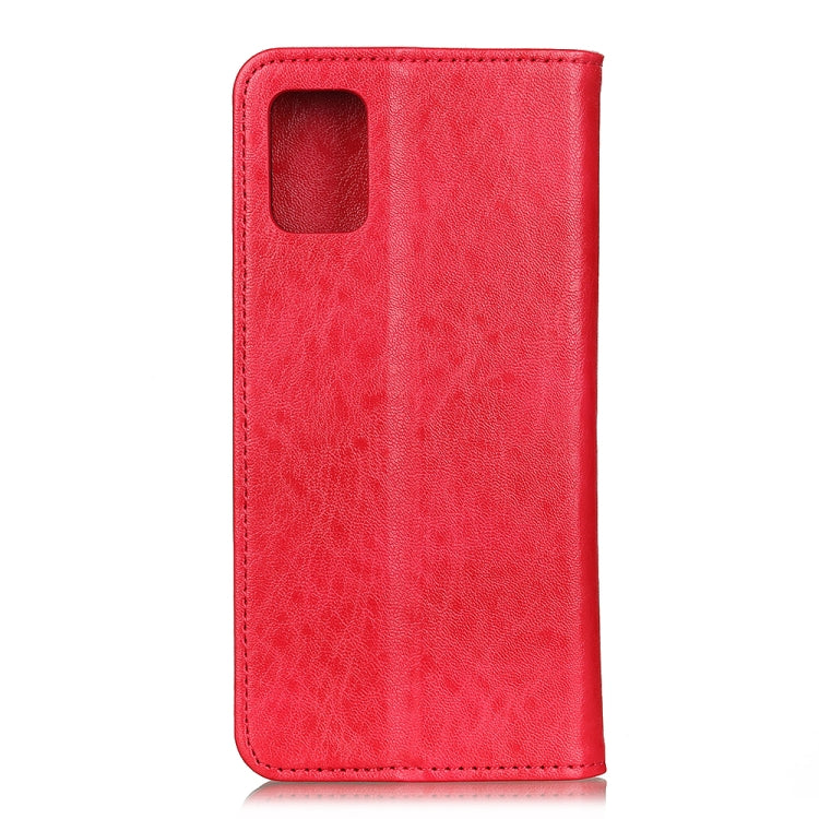 For Galaxy A41 Magnetic Retro Crazy Horse Texture Horizontal Flip Leather Case with Holder & Card Slots & Wallet