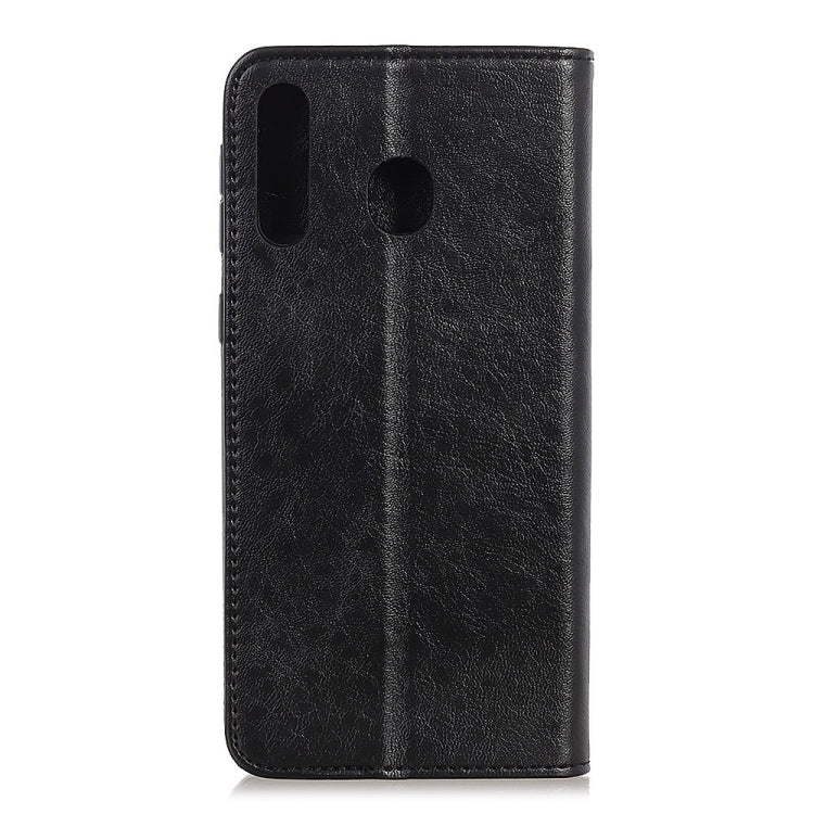 For Galaxy A70e Magnetic Retro Crazy Horse Texture Horizontal Flip Leather Case with Holder & Card Slots & Wallet