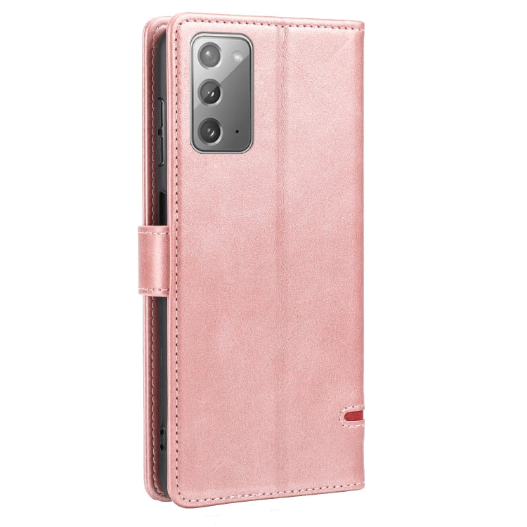 For Samsung Galaxy Note20 Classic Wallet Flip Leather Phone Case