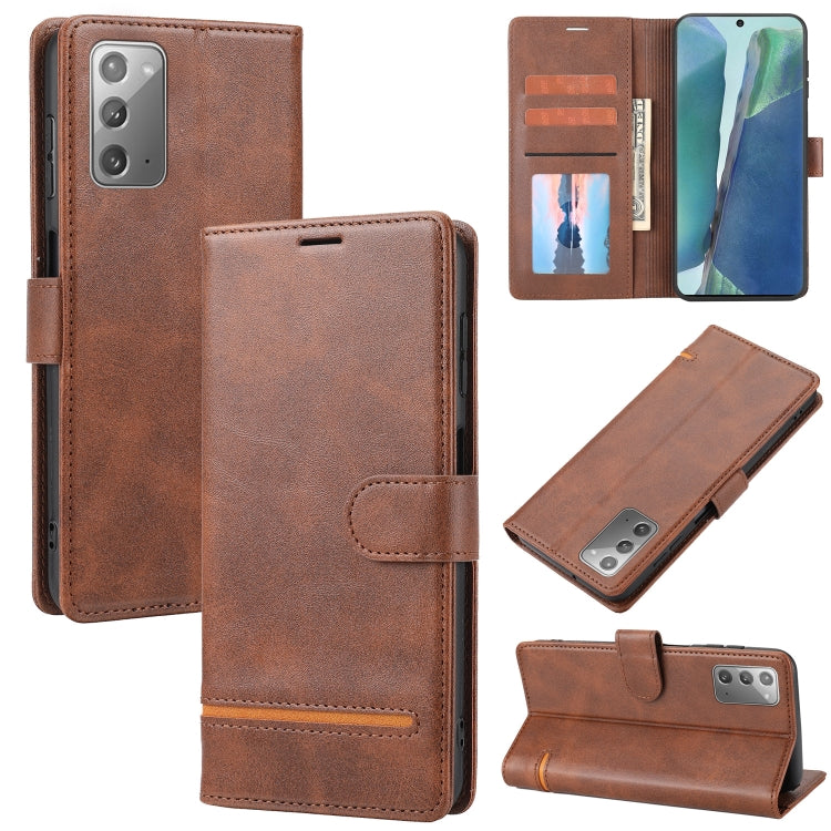 For Samsung Galaxy Note20 Classic Wallet Flip Leather Phone Case
