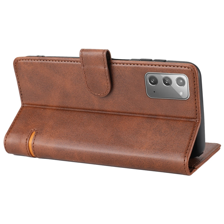 For Samsung Galaxy Note20 Classic Wallet Flip Leather Phone Case