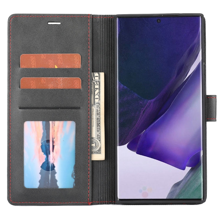 For Samsung Galaxy Note20 Ultra Classic Wallet Flip Leather Phone Case
