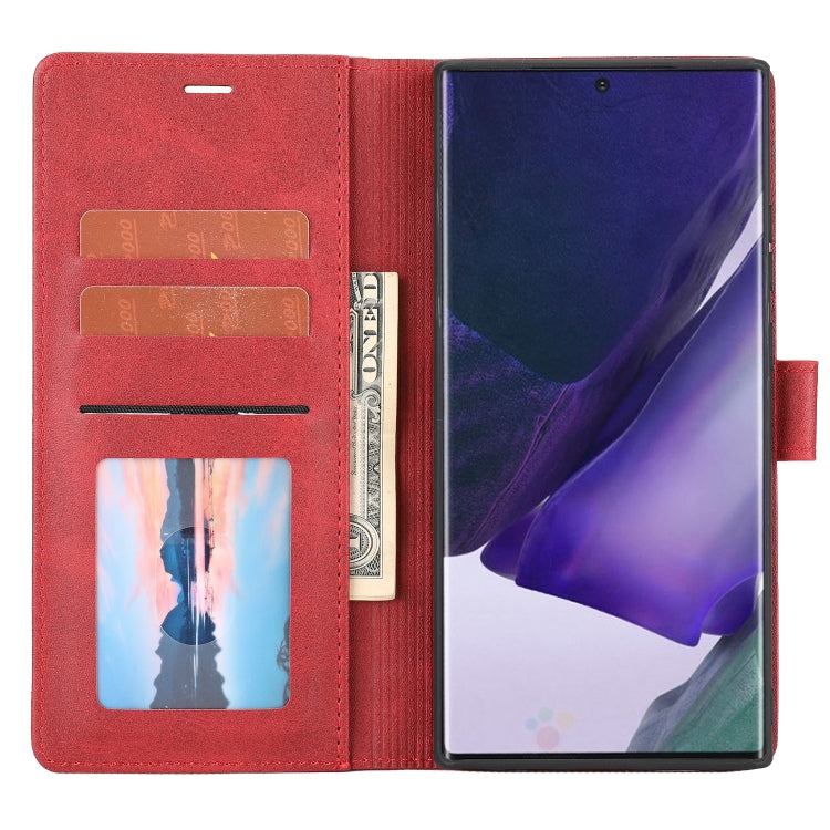 For Samsung Galaxy Note20 Ultra Classic Wallet Flip Leather Phone Case