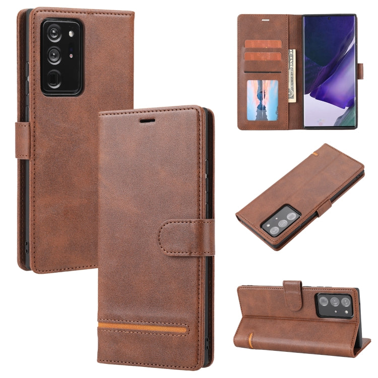 For Samsung Galaxy Note20 Ultra Classic Wallet Flip Leather Phone Case