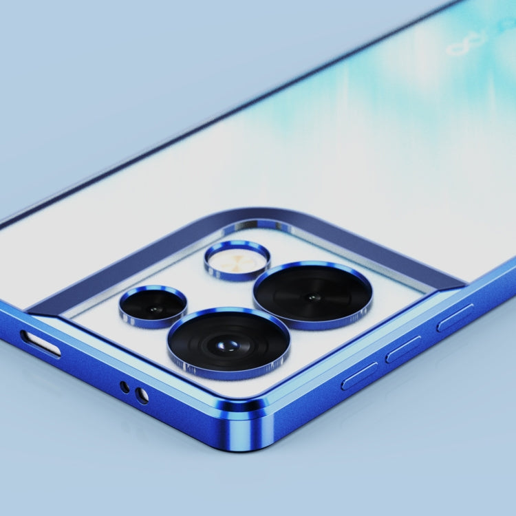 For OPPO Reno8 Electroplated Frosted Phone Case