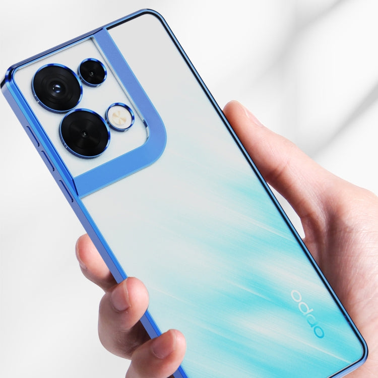 For OPPO Reno8 Electroplated Frosted Phone Case